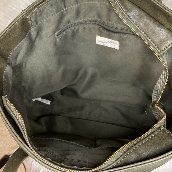 Olive Green Tote - Picture 2 of 4